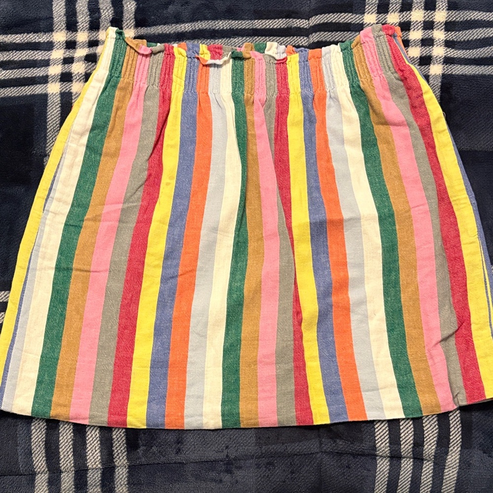 J Crew Multicolor Striped Women's Skirt